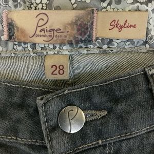 Jean Skinny Paige Naomi Taille 28 Décoré - Neuf Avec étiquettes